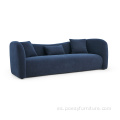 Sofá sofá tela suave sofá reclinable seccional reclinable